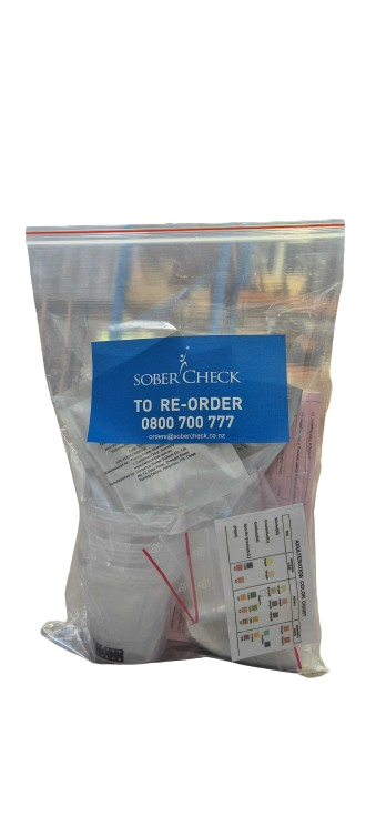 Urine training pack for DrugFree Sites