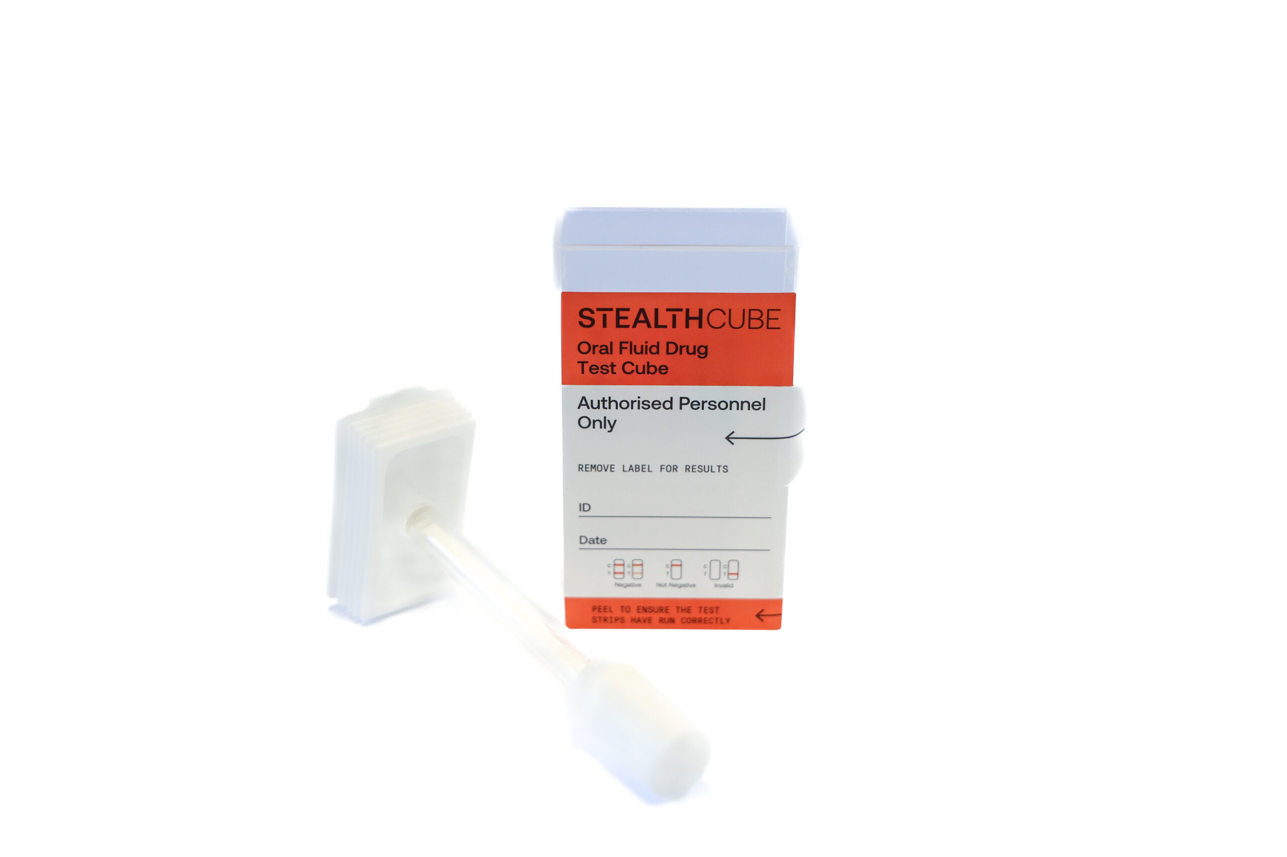 STEALTH Cube oral fluid drug screening test
