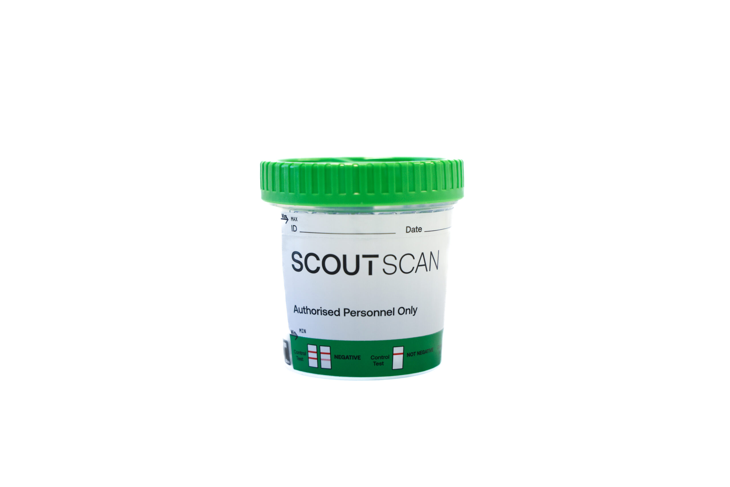 SCOUT Scan Urine Drug Screening Cup