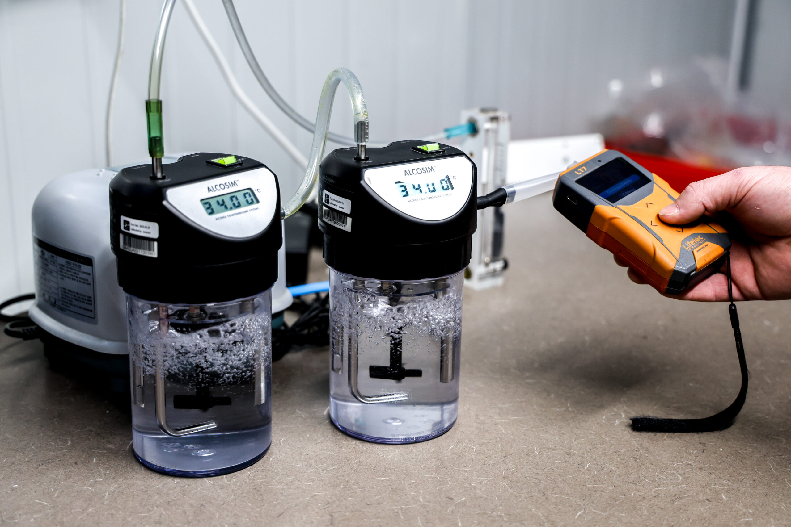 Breathalyser Calibration