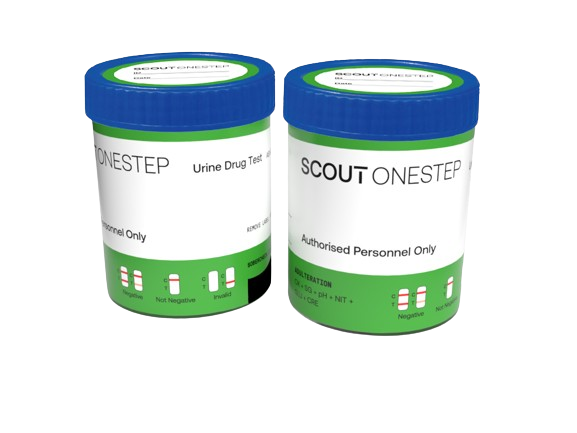 SCOUT OneStep + K2 Urine Drug Screening Cup