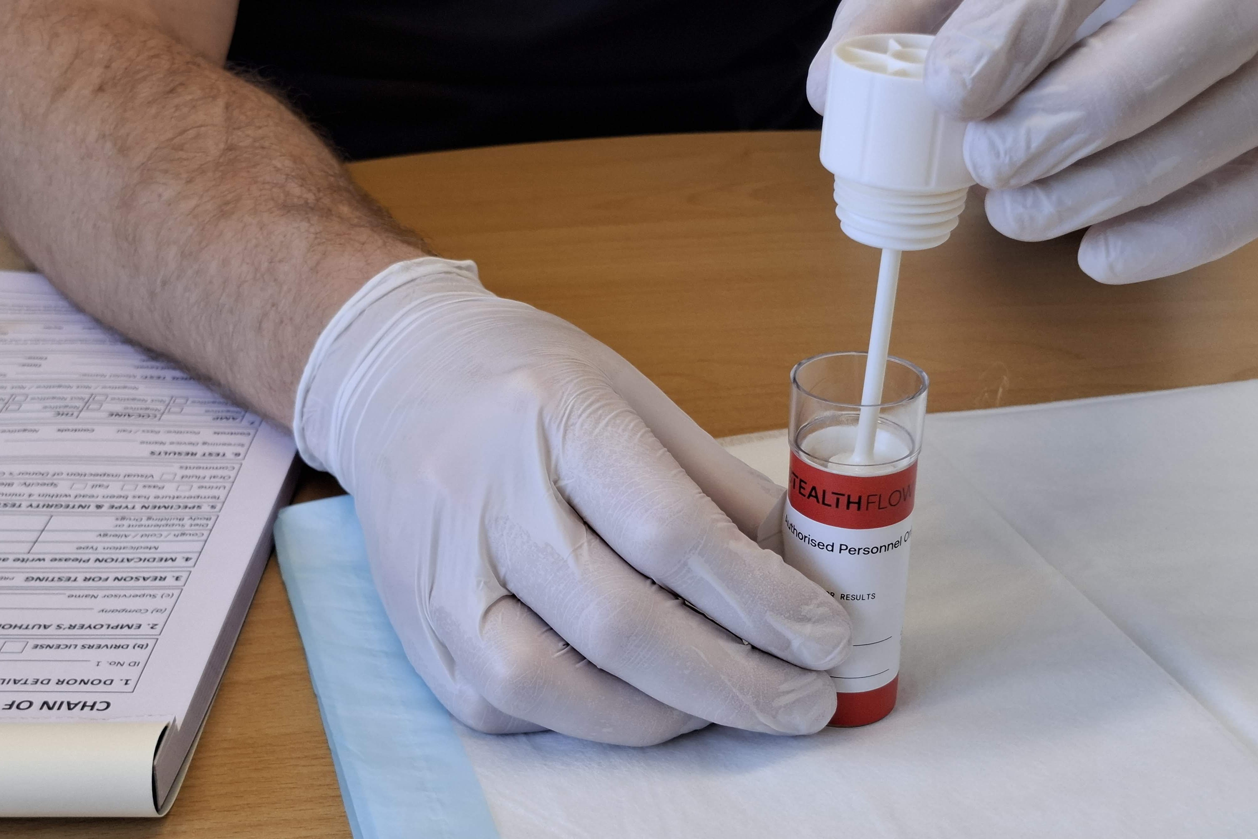 STEALTH Flow oral fluid test